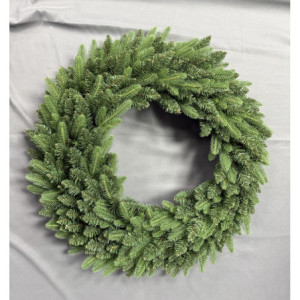 Corona Ø 90 cm mix PE/PVC decorazione natalizia realistica