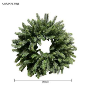 Corona Original Pine Ø 60 cm in total PE decorazione natalizia