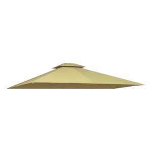 Cover ecru per gazebo Basic MT 3x3 PVC resistente giardino