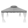 Set Di 5 Cover Grigia Per Gazebo Royal Mt3*3  | Levante Shop