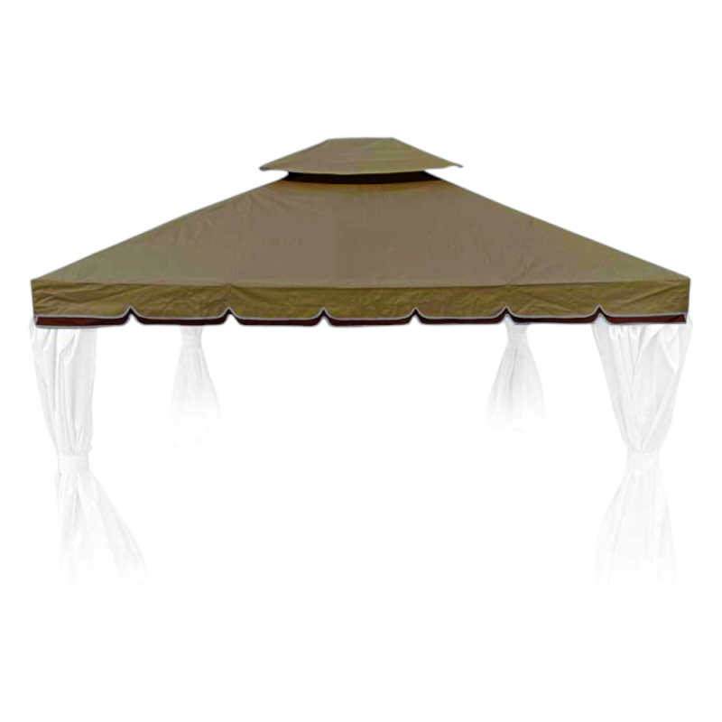 Cover moka per gazebo Royal MT33 PVC resistente giardino