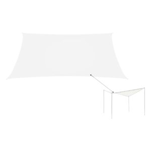 Cover per gazebo vela bianco ricambio resistente esterno