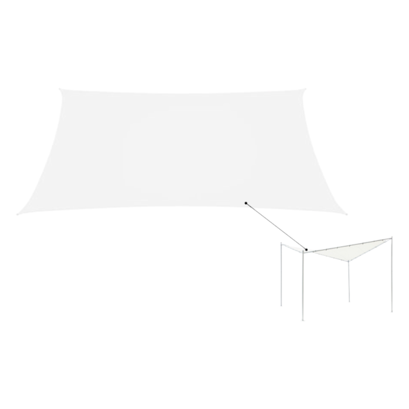 Cover per gazebo vela bianco ricambio resistente esterno