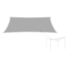 Cover per gazebo Vela grigio resistente ricambio giardino