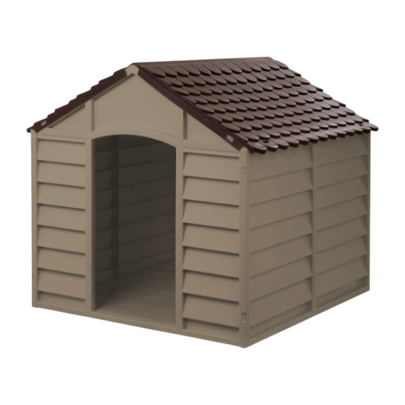 Cuccia per cane moka 71x71x56,8 cm comfort resistente