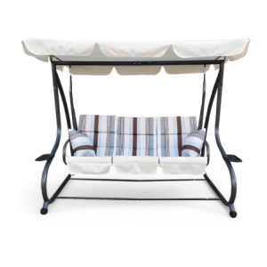 Zoom Dondolo/letto Altea 3 Posti struttura Grigio + Tess. Grigio