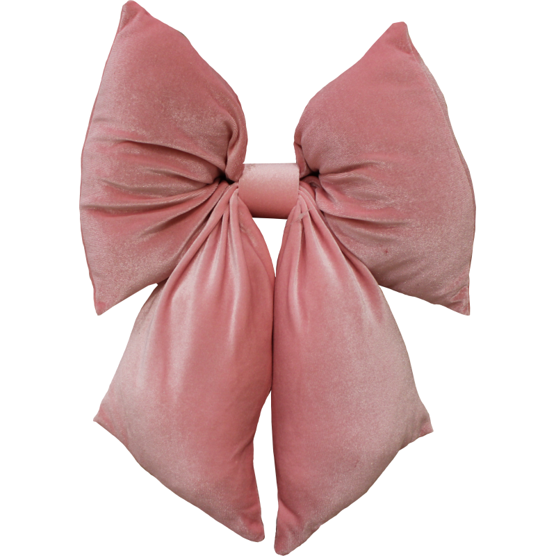Fiocco Maxi 35x45cm Rosa Decorazione Natalizia Elegante