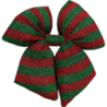 Fiocco Medio 25x32cm Multicolor Decorazione Natalizia