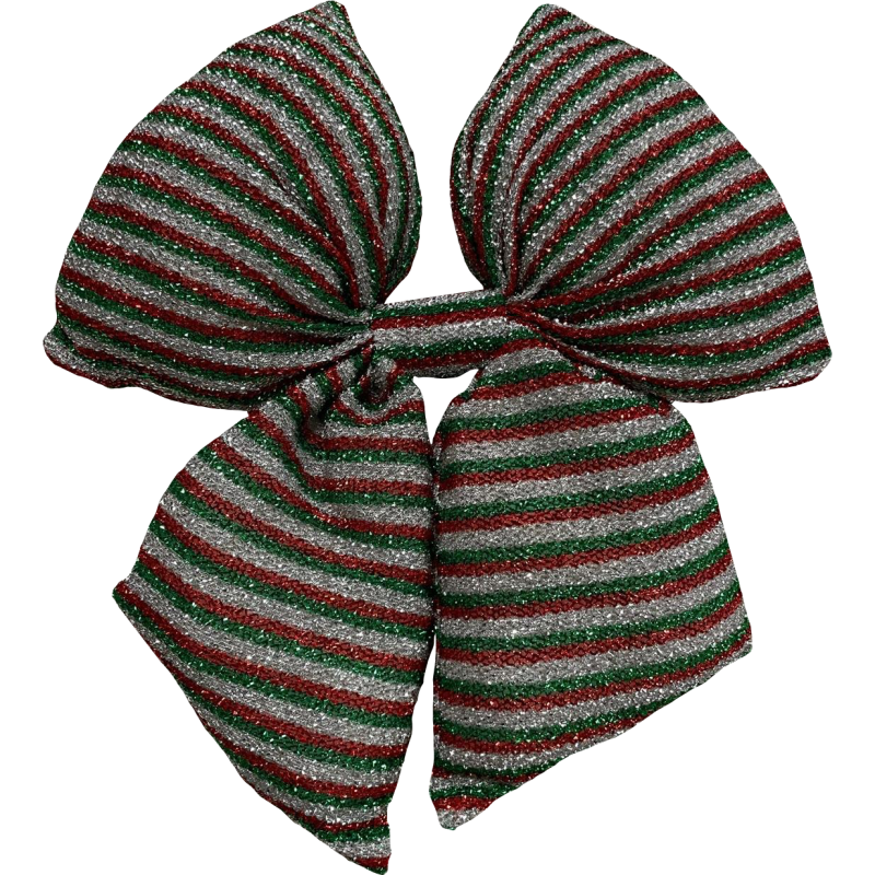 Fiocco Medio 25x32cm Multicolor Decorazione Natalizia