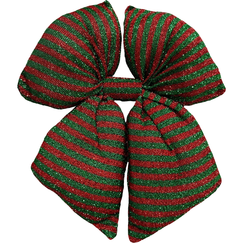 Fiocco Small 20x26cm Multicolor Fantasie Decorazione Natale