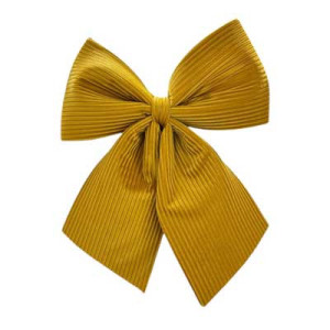 Fiocco tramato oro 40x35 cm decorazione elegante casa