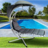 Lettino Pensile Sleep Bianco - Relax e Design per il Giardino