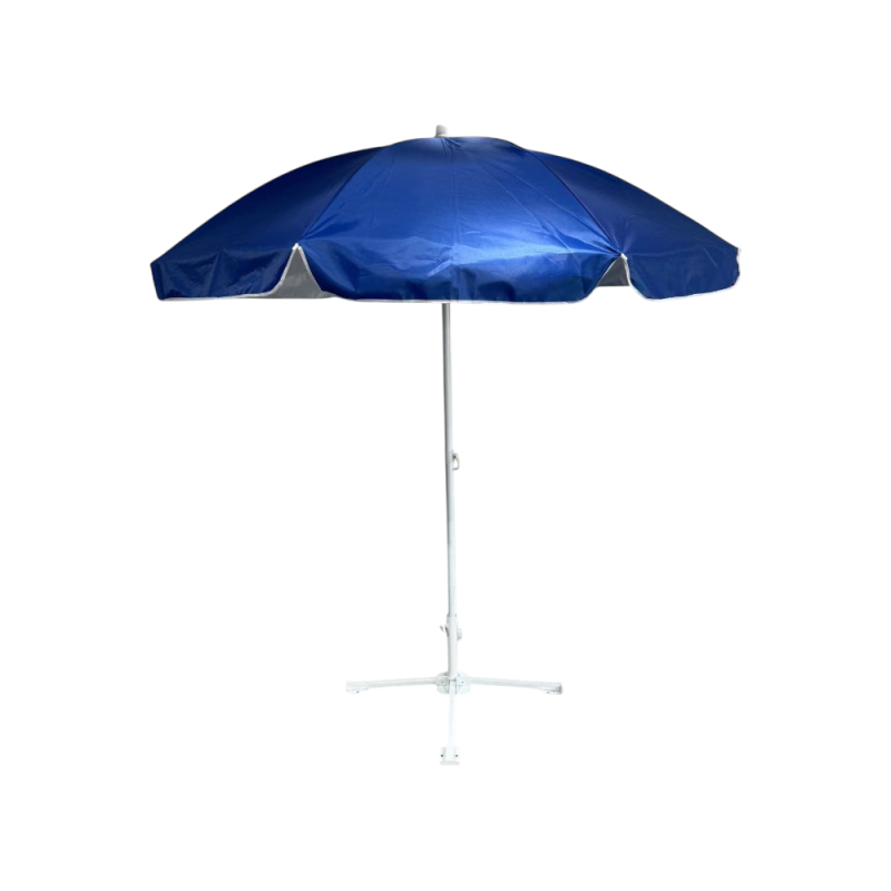 Ombrellone Cairo Ø240 cm Alluminio Blu - Arredo Giardino Moderno