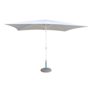 Zoom Ombrellone Garden Palo Centrale Mt 2*3 struttura E Telo Bianco