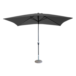Zoom Ombrellone Garden Palo Centrale Mt 2*3 struttura Grigia E Telo Grigio