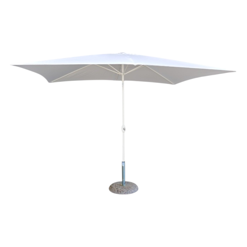 Ombrellone Garden 3x3 m Bianco - Design Elegante per Esterni