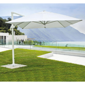 Zoom Ombrellone Paradise Mt 3*4 struttura E Telo Bianco