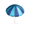 Ombrellone Starbeach blu azzurro Ø220 cm palo alluminio