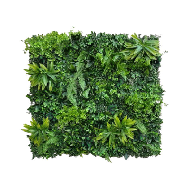 Pannello Decorativo Verde Bosco da Muro 100x100 cm