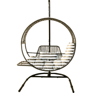 Poltrona Pensile Formentera Rattan Naturale - Relax Sospeso Outdoor