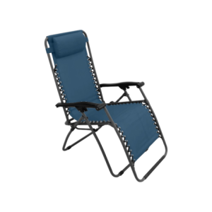 Poltrona relax blu da esterno - Comfort e stile per giardino