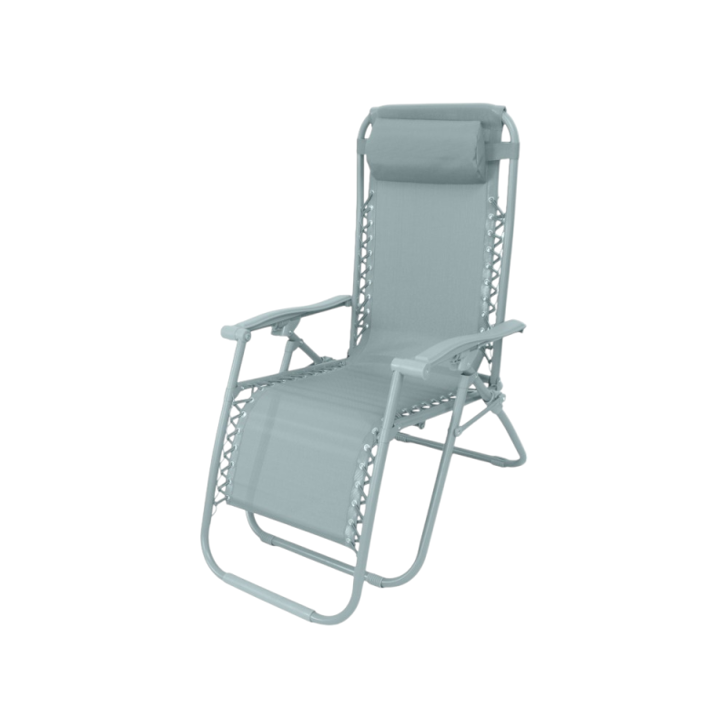 Poltrona relax pastel blue da esterno - Comfort e stile outdoor