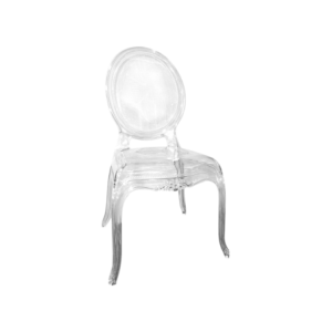 Set 4 Sedie Princess Trasparente Policarbonato - Design Moderno