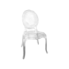 Set 4 Sedie Princess Trasparente Policarbonato - Design Moderno