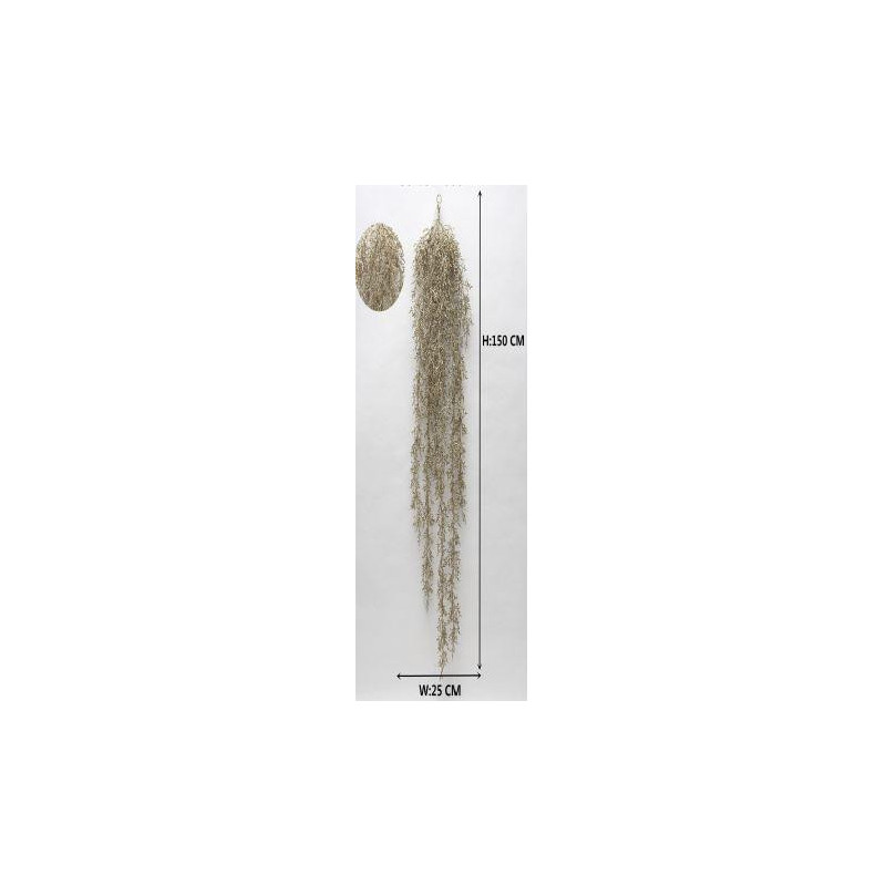 Festone nero 150 cm - Decorazione moderna per casa e feste