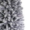 Albero Tiron innevato verde Ø78x240 cm 1223 rami - Natale realistico