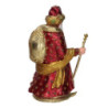 Babbo Natale resina rosso 12x10x20 cm - Decorazione natalizia