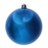 Sfera plastica blu Ø50x50 cm - Decorazione natalizia moderna