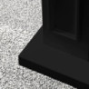 Camino elettrico Jefferson nero: stile e calore per la casa