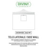 Telo Laterale con Finestra 3x2 Gazebo Market-Pro | Levante Shop