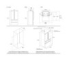 Frigorifero Bertazzoni Side by Side 636 lt acciaio inox classe E