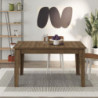 Tavolo allungabile Megaron hitit noce 120x80 cm moderno