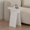 Tavolino da salotto Chen bianco 50x42x23,4 cm moderno