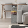 Tavolino da salotto Homemania lagina effetto marmo grigio
