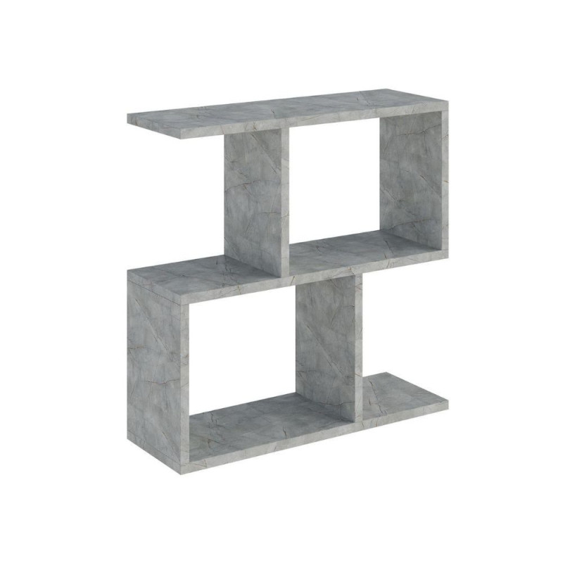 Tavolino da salotto Homemania lagina effetto marmo grigio