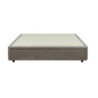 Letto matrimoniale sommier 160x190 contenitore taupe