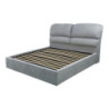 Letto Matrimoniale Sofaback Contenitore Tessuto Light Grey