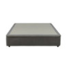 Letto matrimoniale sommier 160x190 contenitore grigio chiaro