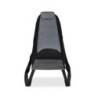 Sedia gaming Rocky imbottita rete bicolore nero e grigio