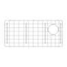 Lavello incasso SA3541 una vasca 75x45 cm inox accessori