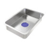 Lavello incasso SA3541 una vasca 75x45 cm inox accessori