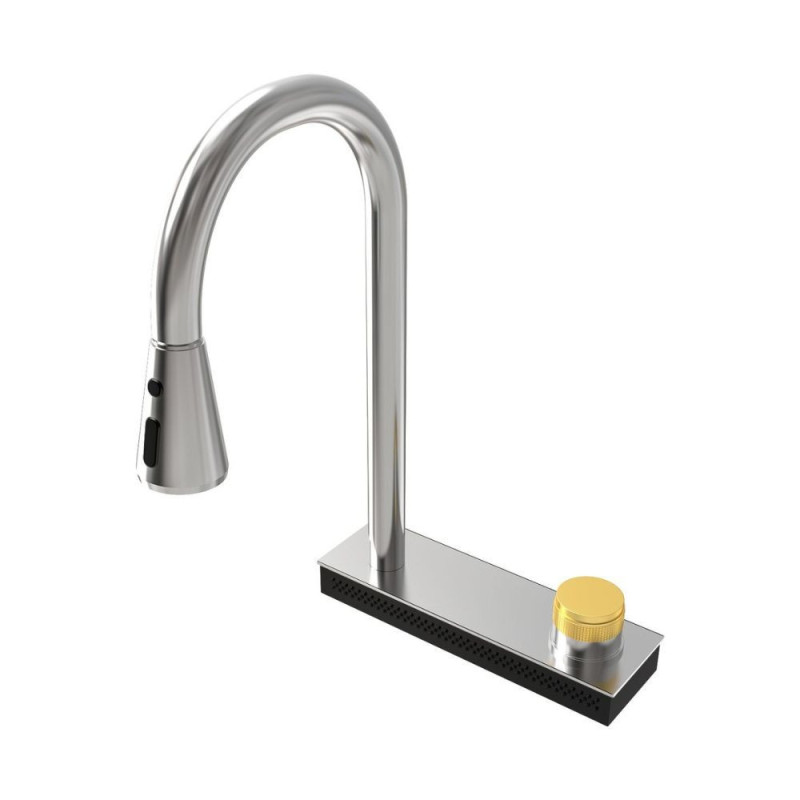 Lavello incasso SA3541 una vasca 75x45 cm inox accessori