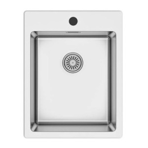 Zoom Lavello da incasso SA349 1 vasca 39x50.5 cm. inox
