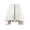 Profilo angolare PVC PBDA-10 alluminio per cucina 10 cm