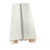 Profilo angolare PVC PBDA-10 alluminio per cucina 10 cm