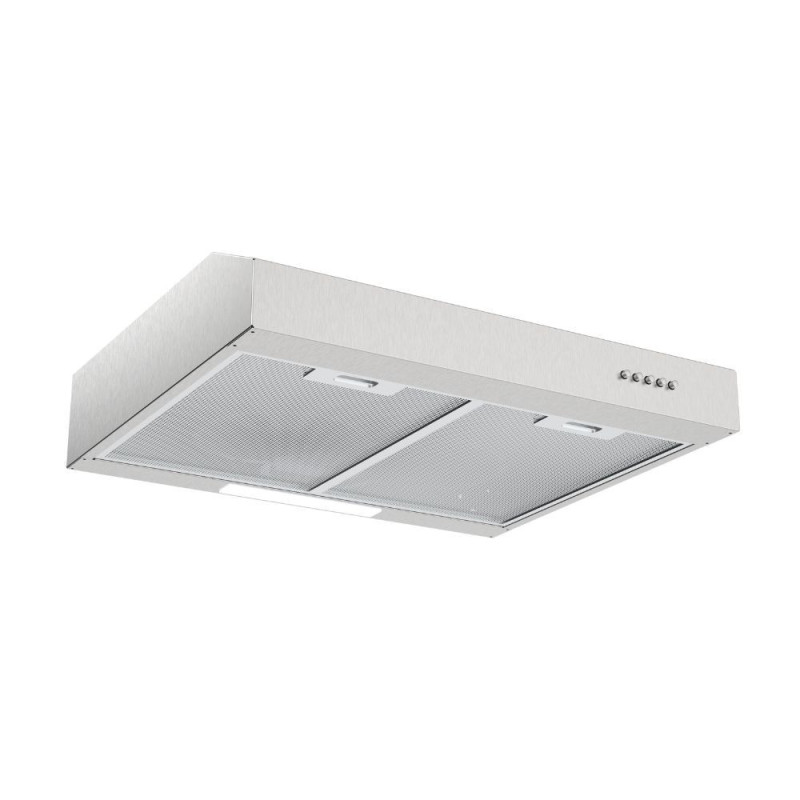 Gruppo cappa Samet sottopensile motore singolo 3 livelli Tornado 60 inox classe D